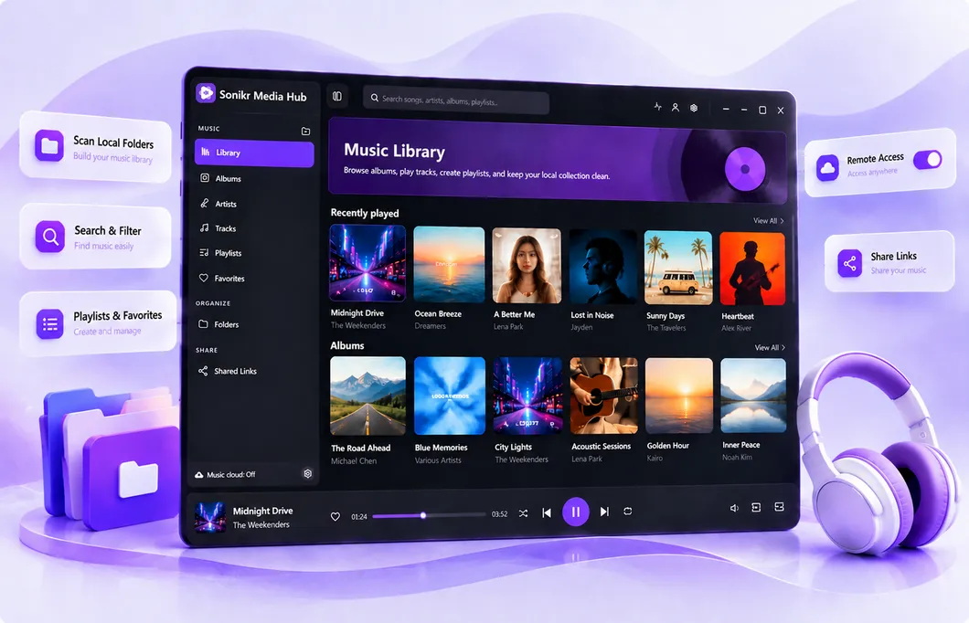 Sonikr Media Hub Guides | Getting Started & How-to Tutorials